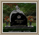 Strings-Of-Flowers-To-Decorate-Tombstone