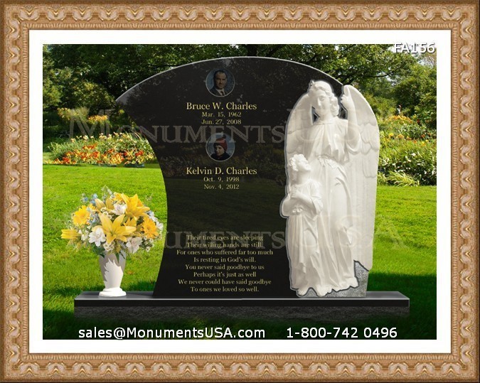 Using-Clr-To-Clean-A-Granite-Gravestone