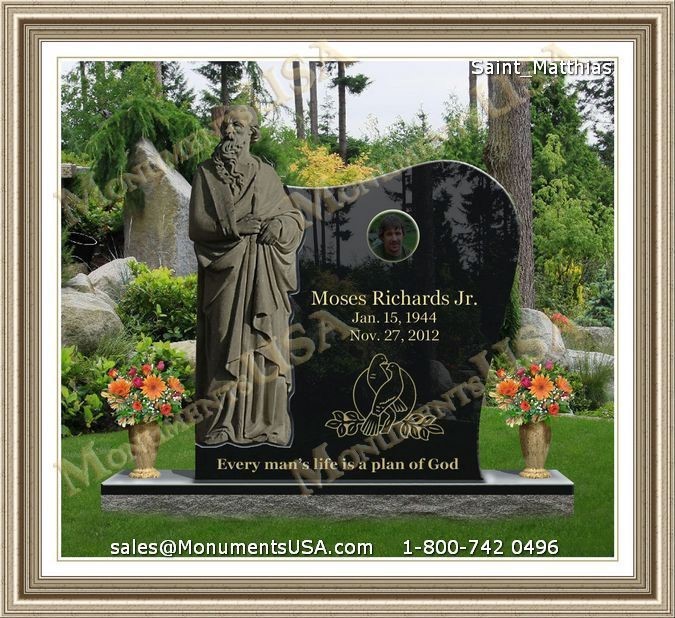 Monument-Headstone-Fishing-Design