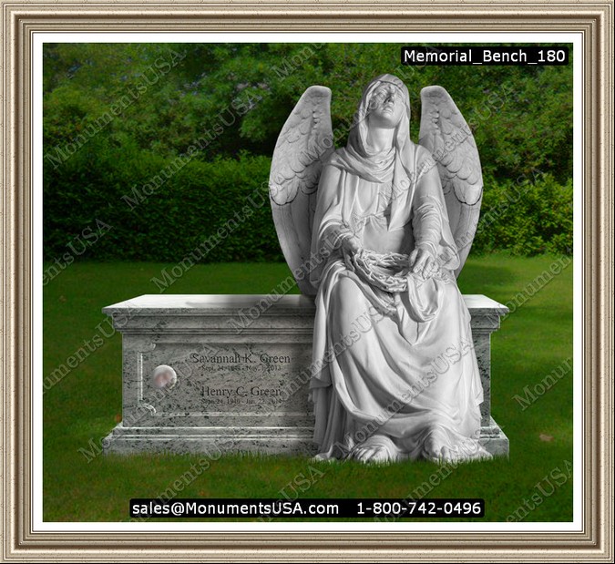 Granite-Personalized-Memorial-Bench