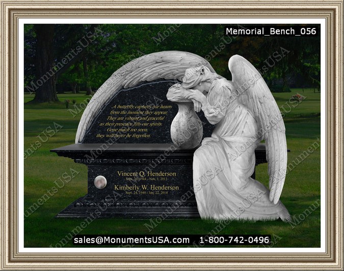 Cemetery-Bench-Granite