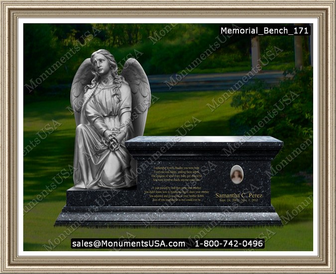 Stone-Garden-Bench-With-Cherubs