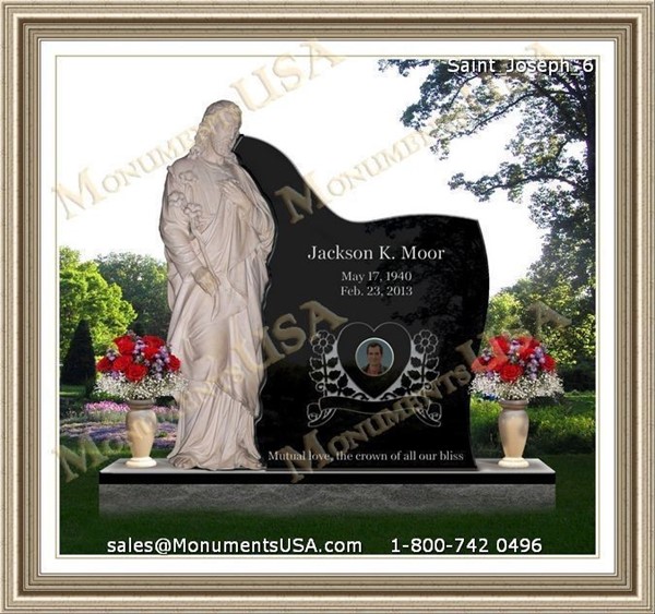 Left Eye Funeral Picture http://www.monumentsusa.com/Granite-Etching