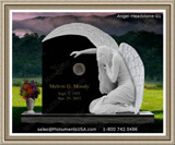    Garden Stones Memorial Weeping Angel Figure 