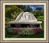    Gravestoned Weeping Angel Figure 
