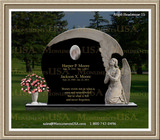    Headstones Tombstones Weeping Angel Figure 
