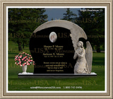    Grave Tombstones Weeping Angel Figure 