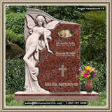    Headstones Memorial Weeping Angel Figure 