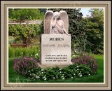    Headstones Granite Weeping Angel Figure 