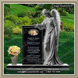    Headstones And Markers Weeping Angel Figure 