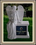    Grave Headstone Weeping Angel Figure 
