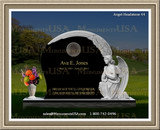    Headstone Designs Weeping Angel Figure 