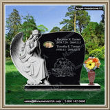    Head Stones Weeping Angel Figure 