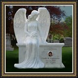    Gravestones Headstones Weeping Angel Figure 