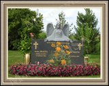    Granite Etching Weeping Angel Figure 