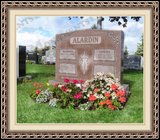    Lamb Book Of Life Headstones Cemetery 