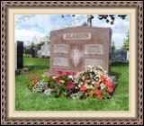    Lamb Book Of Life Cemetary Stones 