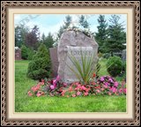    Lamb Book Of Life Grave Head Stone 