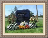    Lamb Book Of Life Grave Marker 