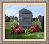    Lamb Book Of Life Headstone 