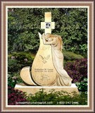   Christian Cross Icon Headstones Cemetery 