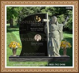   Christian Cross Icon Headstones Granite 