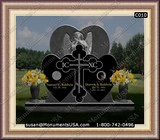   Christian Cross Icon Headstones Grave Markers 