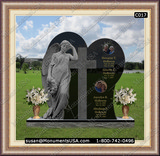   Christian Cross Icon Headstones Monuments 