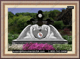   Christian Cross Icon Granite Monuments 