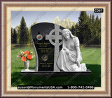   Christian Cross Icon Grave Headstones 