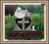   Christian Cross Icon Gravestone Memorials 