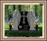   Christian Cross Icon Cemetary Headstones 