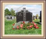   Christian Cross Icon Head Stones 