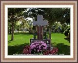   Christian Cross Icon Headstones 