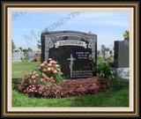    Flower Graphic Design Tombstone Gravestone 