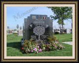    Flower Graphic Design Tombstone Monuments 