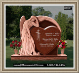    Shape Of A Heart Headstone Grave 