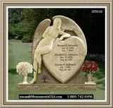    Shape Of A Heart Headstones And Monuments 