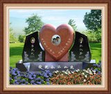    Shape Of A Heart Memorial Headstones 