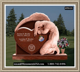    Shape Of A Heart Headstones Granite 