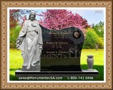   Jesus Themed Tombstone Designs 