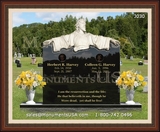   Jesus Themed Design Monument 