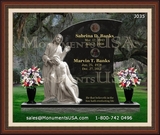   Jesus Themed Grave Headstone Design 