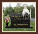   Jesus Themed Headstone Designs 