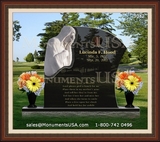   Jesus Themed Headstones Designs 