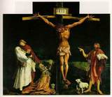   Cross Jesus Depiction On Burial Headstone 