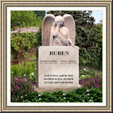 Angel Headstone