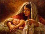   Baby Jesus Delineation On Graveston 