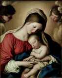   Baby Jesus Delineation On Stone Children 