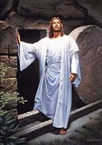   Jesus Christ Is Risen Today Drawing On Garden Stones Memorial 